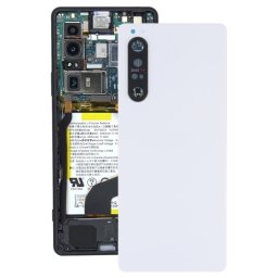 Hátlap (akkumulátorfedél) Sony Xperia 1 II fehér