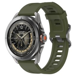 SILICONE Cserélhető szíj a Xiaomi-hoz Watch S4 Sport sötétzöld