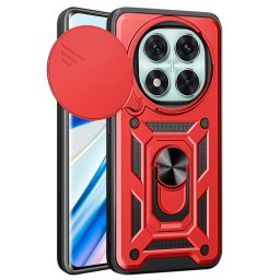 RING KAMERA Borító tartóval a Xiaomi-hoz Redmi Note 14 Pro 5G / Poco X7 piros