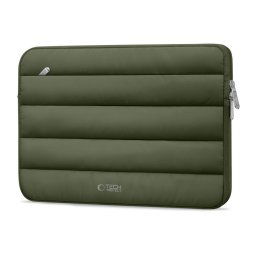 TECH-PROTECT FLUFFY Laptop táska 15 - 16" WALNUT zöld
