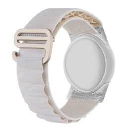 NYLON szíj tokkal Apple AirTag STARLIGHT készülékhez