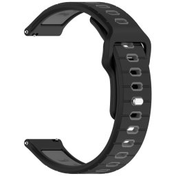 SPORTY Cserélhető szilikon szíj Garmin Vivoactive 6 fekete