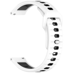 SPORTY Vymeniteľný silikónový remienok Garmin Vivoactive 6 biely
