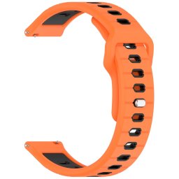 SPORTY Cserélhető szilikon szíj Garmin Vivoactive 6 narancssárga