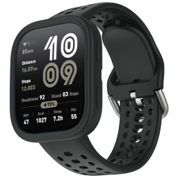PROTEMIO COVER SET Szíj + Amazfit Bip 6 óratok fekete