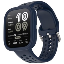 PROTEMIO COVER SET Szíj + Amazfit Bip 6 óratok sötétkék