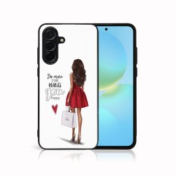 MY ART Védőtok Samsung Galaxy A36 RED DRESS készülékhez (137)