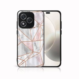 MY ART Védőtok Honor 400 Lite 5G PINK MARBLE készülékhez (143)