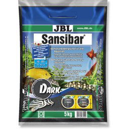 JBL Sansibar Dark Black természetes akvárium talaj (fekete) 5 kg