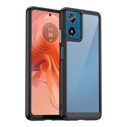 CRYSTAL Motorola Moto G04 / G24 / G24 Power black védőburkolat