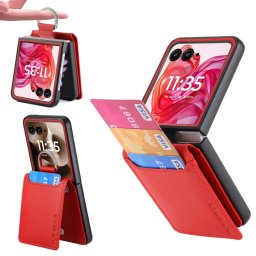 CARD Kártyatartós tok Motorola Razr 60 piros színben