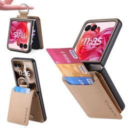 CARD Kártyatartós védőtok Motorola Razr 60 bézs színben