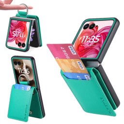 CARD Kártyatartós tok Motorola Razr 60 zöld színben