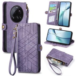 GEOM Pénztárca tok Xiaomi 15 Ultra lila színben