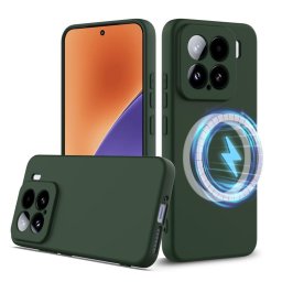 RUBBER MAGSAFE Szilikon tok Xiaomi 15 DARK GREEN készülékhez