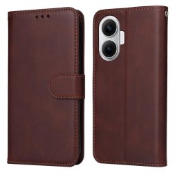 SMOOTH Pénztárca tok Xiaomi Poco F7 készülékhez, barna
