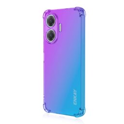 ENKAY GRADIENT Védőtok Xiaomi Poco F7 PURPLE BLUE telefonhoz