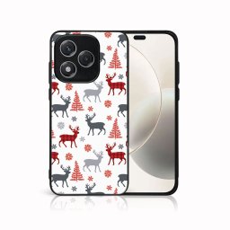 MY ART Karácsonyi dizájnú tok Honor 400 Lite 5G DEER (068)