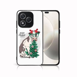 MY ART Karácsonyi mintás tok Honor 400 Lite 5G MERRY CHRISTMAS (074)