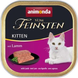 Animonda Vom Feinsten Kitten – Bárányhúsos macskaeledel kölyök macskáknak (32 x 100 g) 3.2kg