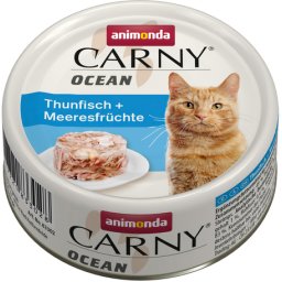 Animonda Carny Ocean konzerv tonhallal és tenger gyümölcseivel (12 x 80 g) 960gr