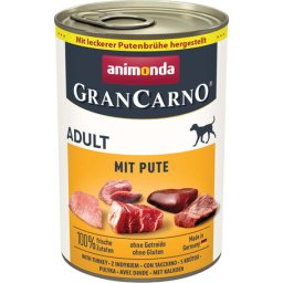 Animonda GranCarno Adult marhás és pulykás konzerv (24 x 400 g) 9.6kg