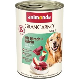 Animonda GranCarno Adult szarvashúsos és almás konzerv (24 x 400 g) 9.6kg