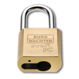 Burg Wachter-Profi 116 PC 50 80 Ni biztonsági lakat félcilinderhez előkészítve