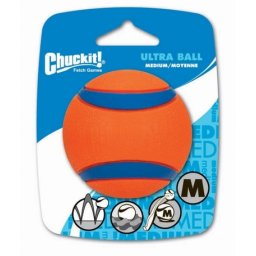 Chuckit! Ultra Ball - Az Elnyűhetetlen gumilabda kutyáknak (M; 6 cm)