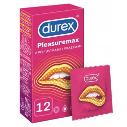 Durex - Pleasuremax mintázott felületű óvszer (12 db)
