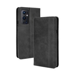 BUSINESS pénztárcavédő OnePlus 9 Pro fekete