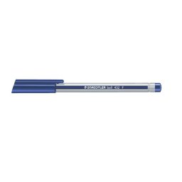 STAEDTLER Golyóstoll, 0,3 mm, kupakos, STAEDTLER "Ball 432", kék