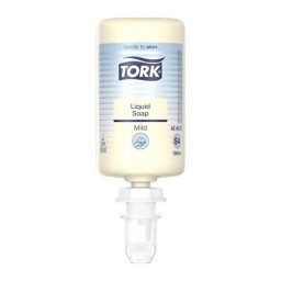 TORK Folyékony szappan, 1 l, S4 rendszer, TORK "Enyhén illatosított", világossárga