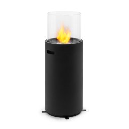 Blumfeldt Fiamme Tamburo, etanol kandalló, rozsdamentes acél égő, 0,8 liter, 4 - 5 óra égési idő (GDW38-FiaTamburo-BK)