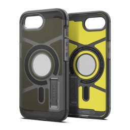 SPIGEN TOUGH ARMOR MAG műanyag telefonvédő (ütésállóság, matt, MagSafe) FEKETE Apple iPhone 16e
