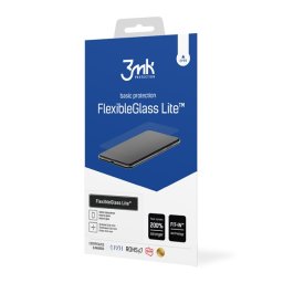 3MK FLEXIBLE GLASS LITE képernyővédő üveg (2.5D, flexibilis, ultravékony, 0.16mm, 6H) ÁTLÁTSZÓ Realme GT 7 5G