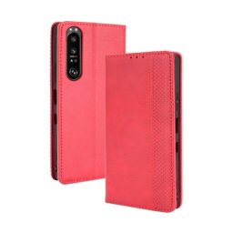 BUSINESS Pénztárca borító Sony Xperia 1 III piros