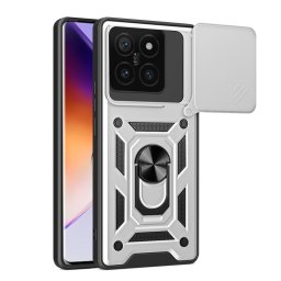 RING KAMERA Borító tartóval Xiaomi 14T ezüsthöz