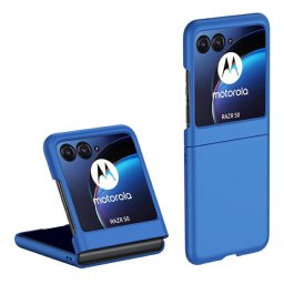 PLASTIC Védő műanyag tok Motorola Razr 60 készülékhez, sötétkék