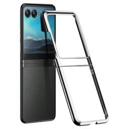ELECTRO Műanyag tok Motorola Razr 60 ezüst színben