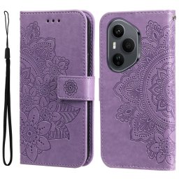 ART MANDALA Pénztárca tok Honor 400 Pro 5G készülékhez, lila