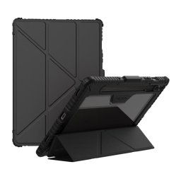 NILLKIN BUMPER PRO Felhajtható tok Samsung Galaxy Tab S10 FE készülékhez, fekete