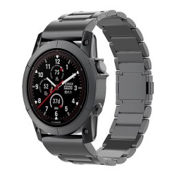 CLASSIC Fém szíj Garmin Fenix 7 / Forerunner 965 fekete színhez