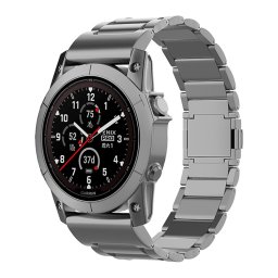 CLASSIC Fém szíj Garmin Fenix 7 / Forerunner 965 szürke