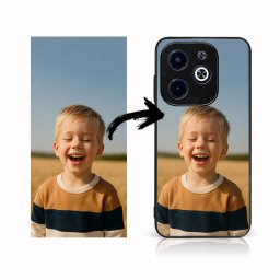 Egyedi fényképes tok Infinix Hot 40i telefonra