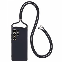 ROPE Nyakpántos tok Samsung Galaxy S25 Ultra 5G fekete