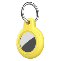 AQUA GUARD Vízálló tok Apple AirTaghez, sárga