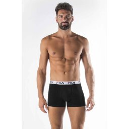 FILA v.I férfi boxeralsó fekete, 2 db-os csomagolás fekete S