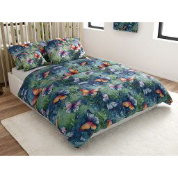 Mikroszálas ágynemű COLORFUL BUTTERFLY, színes Ágyneműhuzat mérete: 70 x 90 cm | 140 x 200 cm