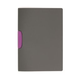 DURABLE Gyorsfűző, klipes, A4, DURABLE "DURASWING(R) COLOR 30", pink